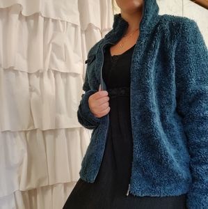 Blue Sherpa Jacket